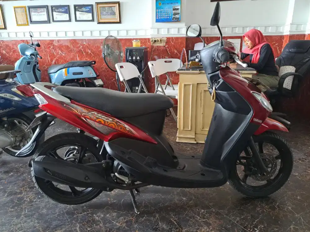 DIJUAL CEPAT YAMAHA MIO SPORTY 2011 SURAT LENGKAP PAJAK HIDUP MSN ADEM