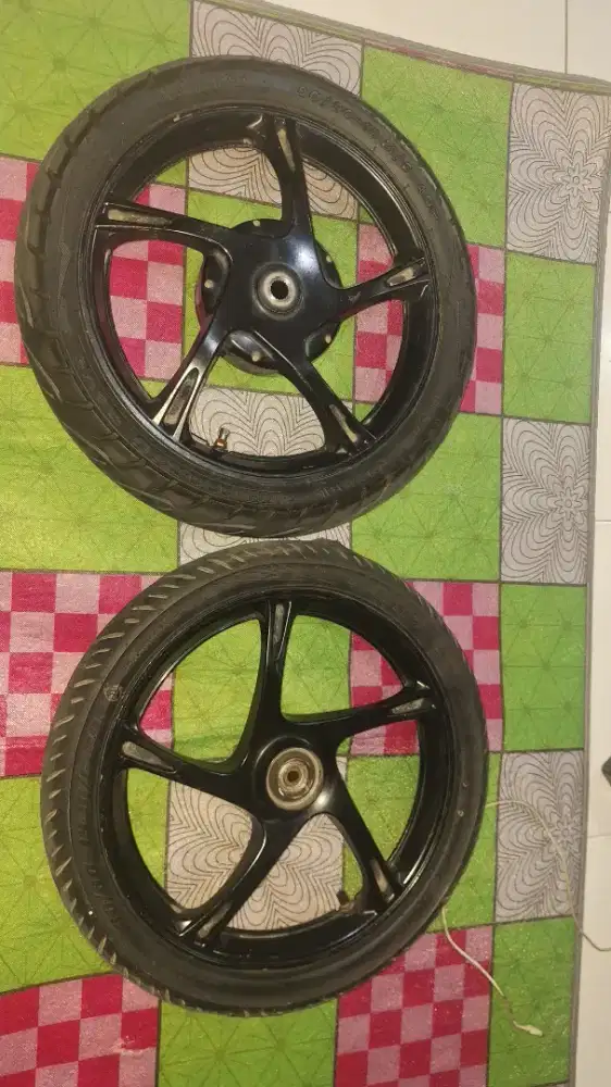 Di jual velg ori mio smile/sporty R 14