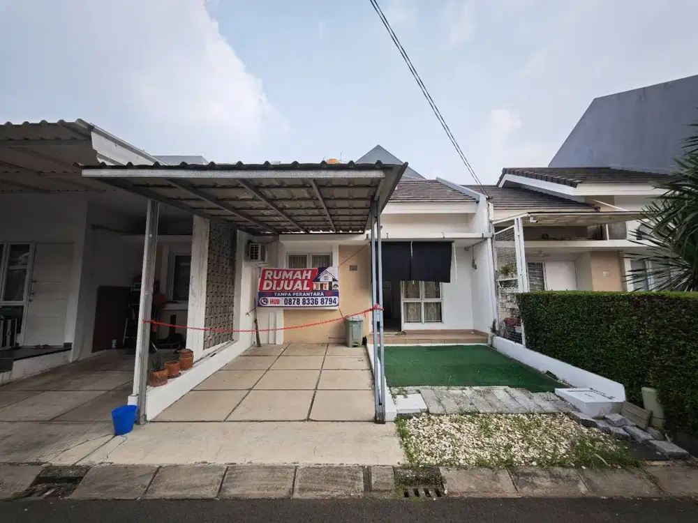 Dijual Rumah Paradise Serpong City  SHM LT60 LB 36 Dekat BSD