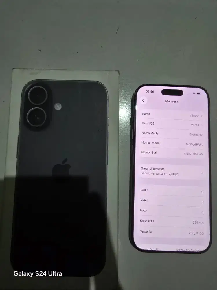 Jual iphone 17 256 ibox bh 100 cc 24 garansi on bulan 06 th 2027 fulse