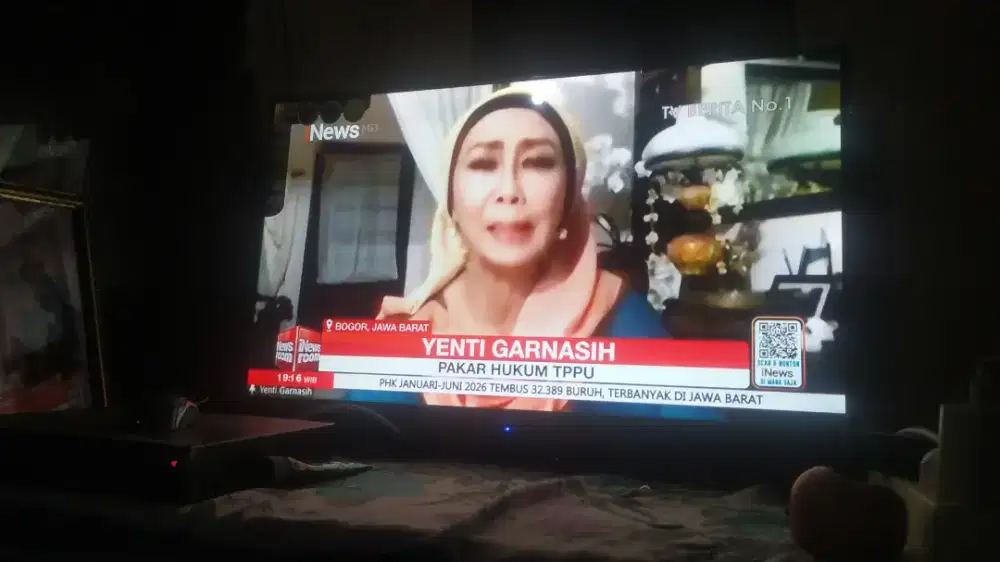 Jual tv LED baru 3 bln pake