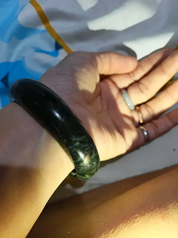 Gelang bangle gelang giok gelang batu gelang green Jade gelang burma