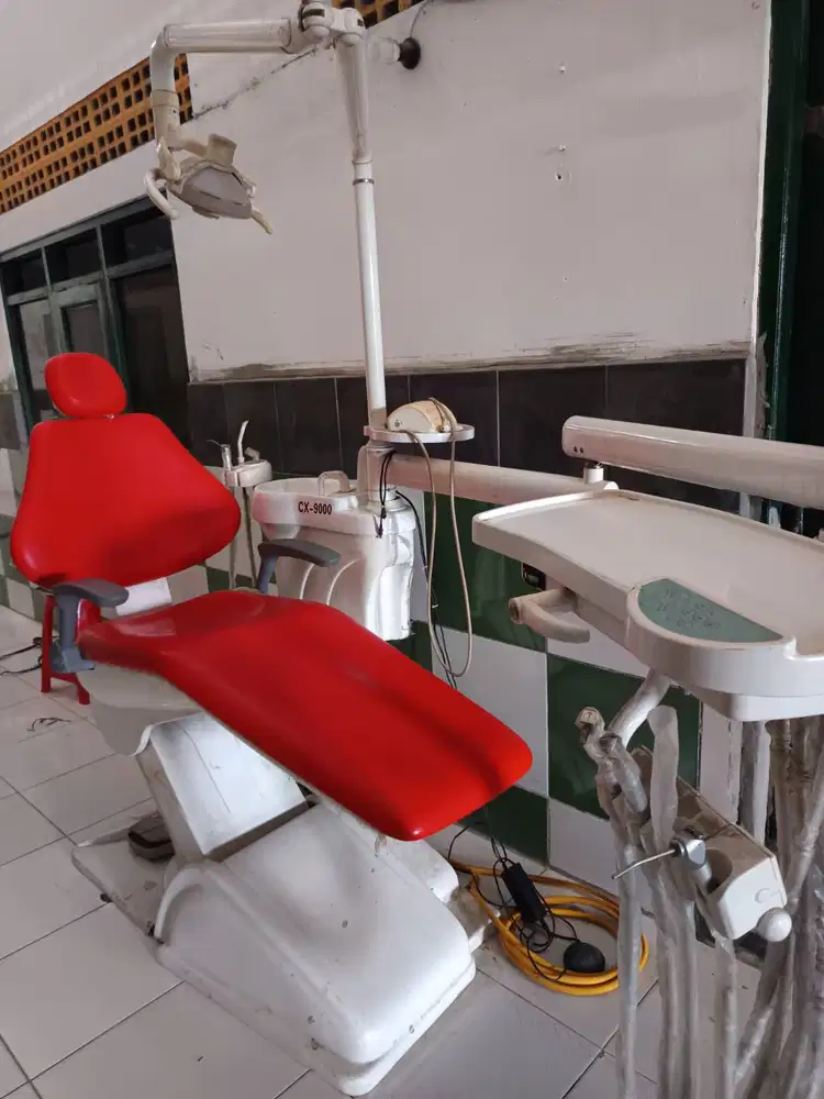 Dental unit fullset (kursi gigi) + kompresor swan