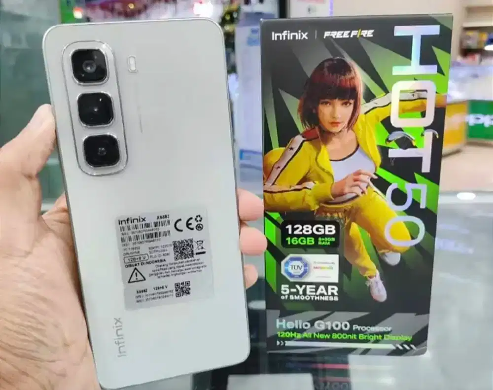 Infinix Hot 50 8GB/128GB Second Like New - Mulus, Fullset, Normal