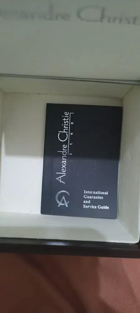 For sale, like new Jam tangan Alexander Christie
