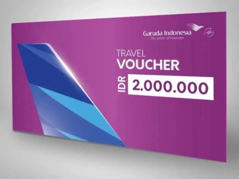 Dijual tiket travel voucher Garuda miles