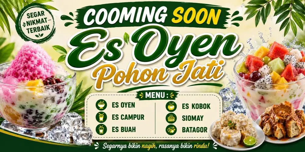 Lowongan jaga kios es oyen dan somay batagor