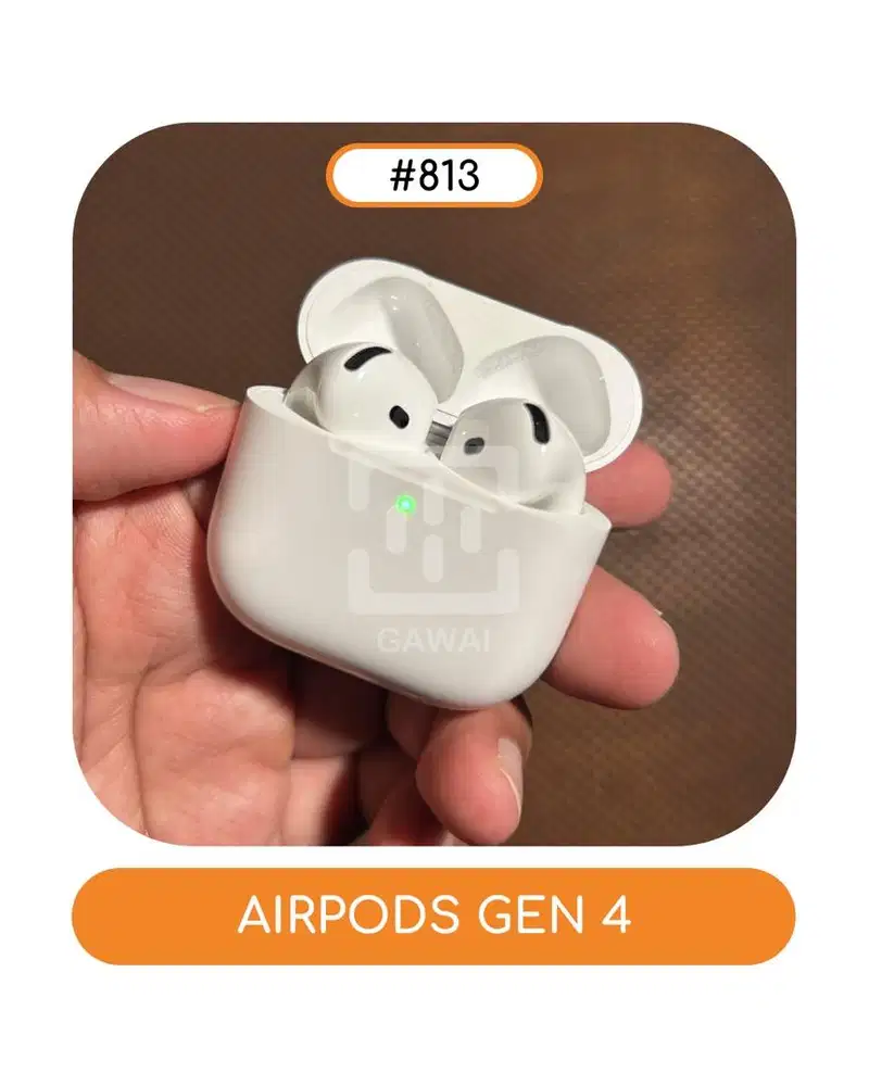 #813 Airpods Gen 4 Garansi 14 June 2027