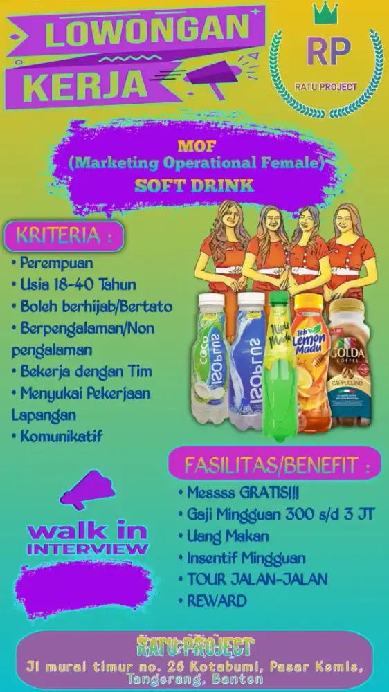 Membuka lowongan pekerjaan