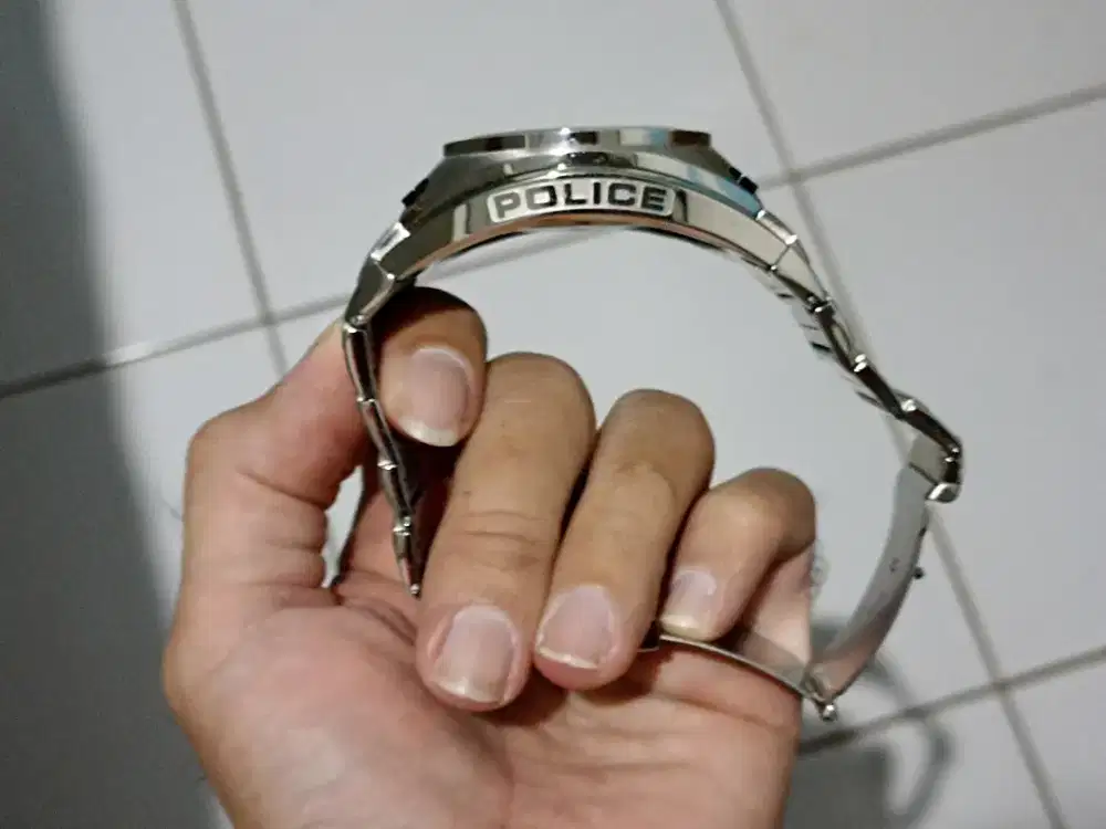 Jam Tangan Police Chrono Original