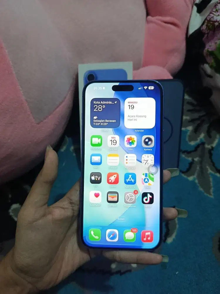 JUAL IPHONE 16PLUS 128GB iBOX