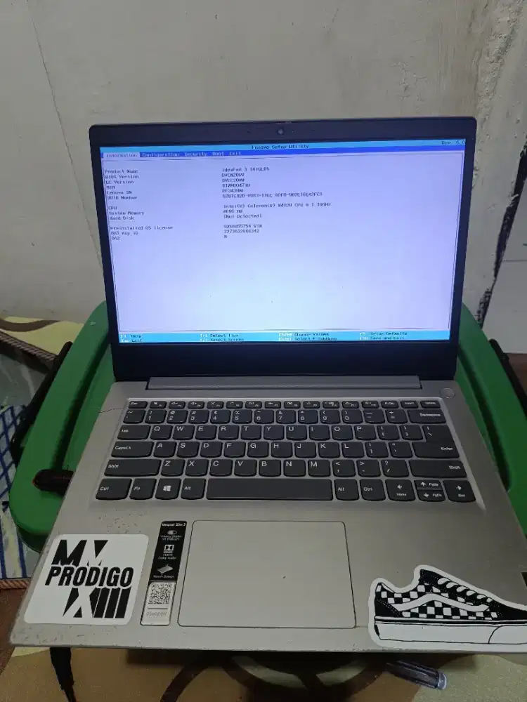Lenovo Ideapad slim 3 14igl05 n4020