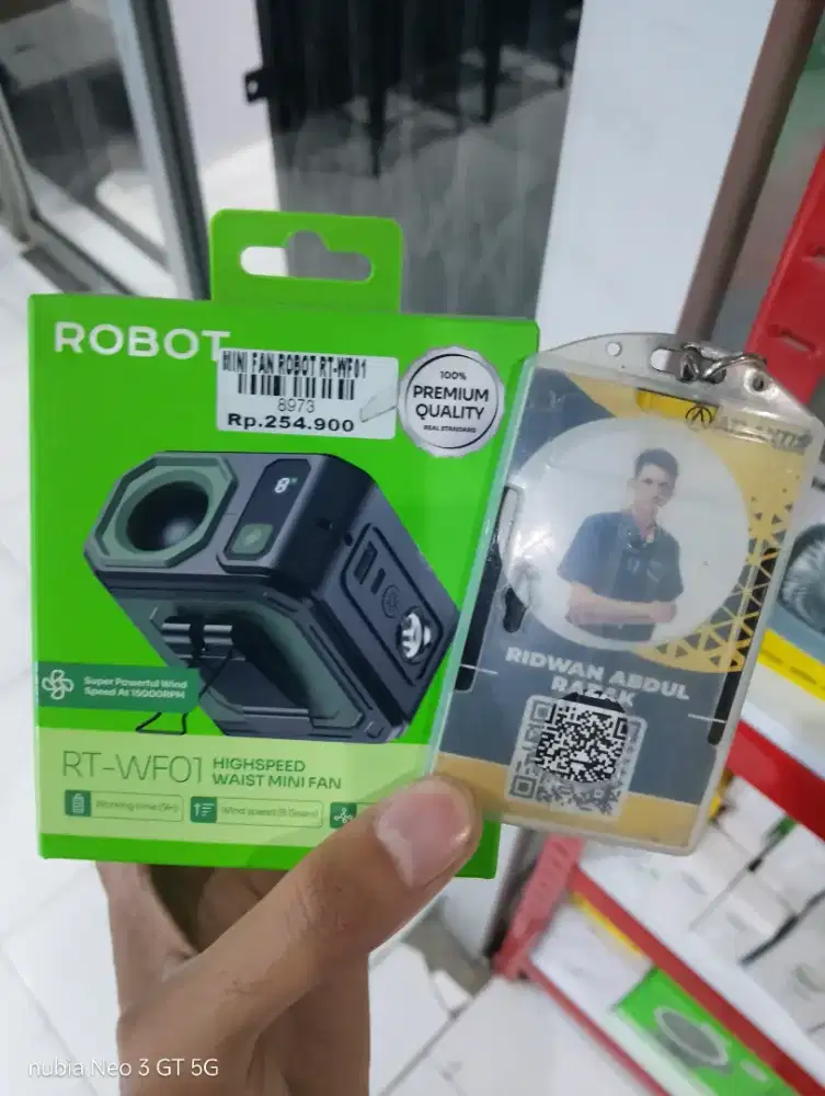 MINI FAN ROBOT RT-WF01 | ATLANTIS DAHSYAT