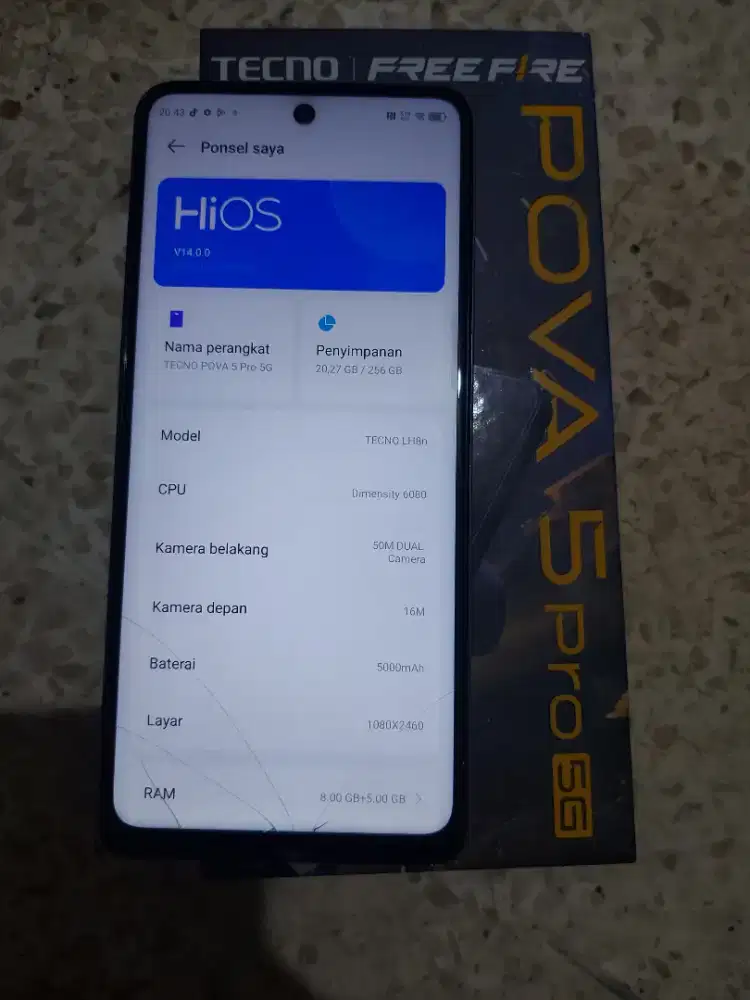 Tecno Pova 5 pro 5g