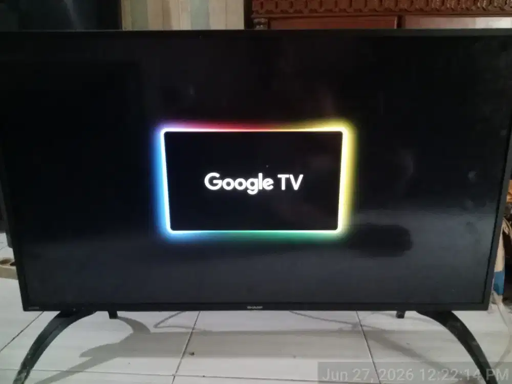 Goegle tv digital sharp 42 in siap pqkai
