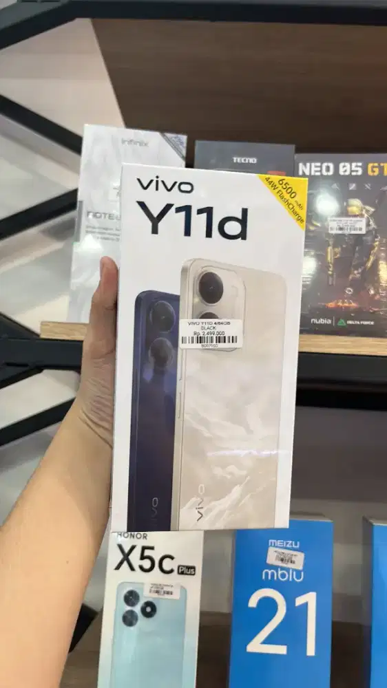 VIVO Y11D 4+4/128 GARANSI 1 TAHUN