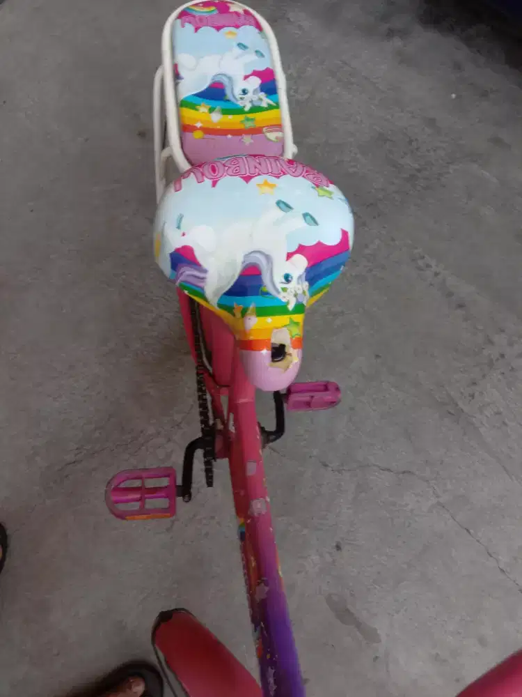 Sepeda anak perempuan rainbow 18