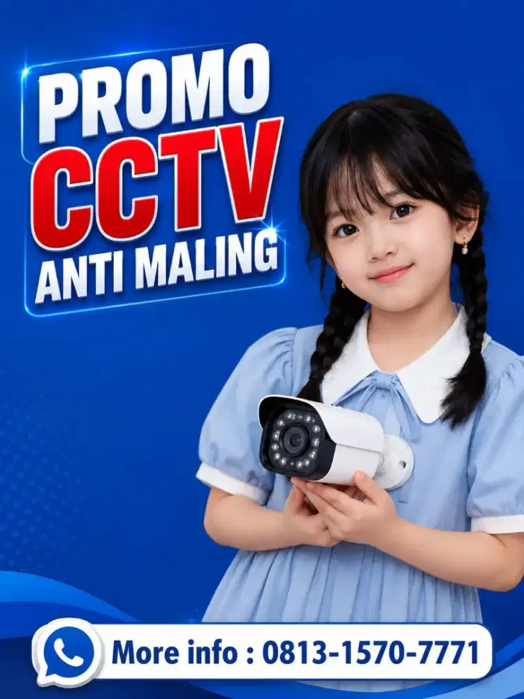 PROMO CCTV TERBARU BERGARANSI BISA PANTAU DIHP