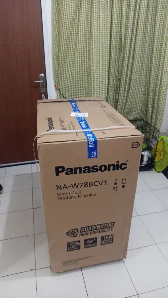 Mesin cuci panasonic 2 tabung baru