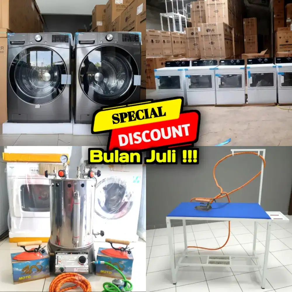 DISKON SPESIAL II Paket Lengkap Usaha Laundry