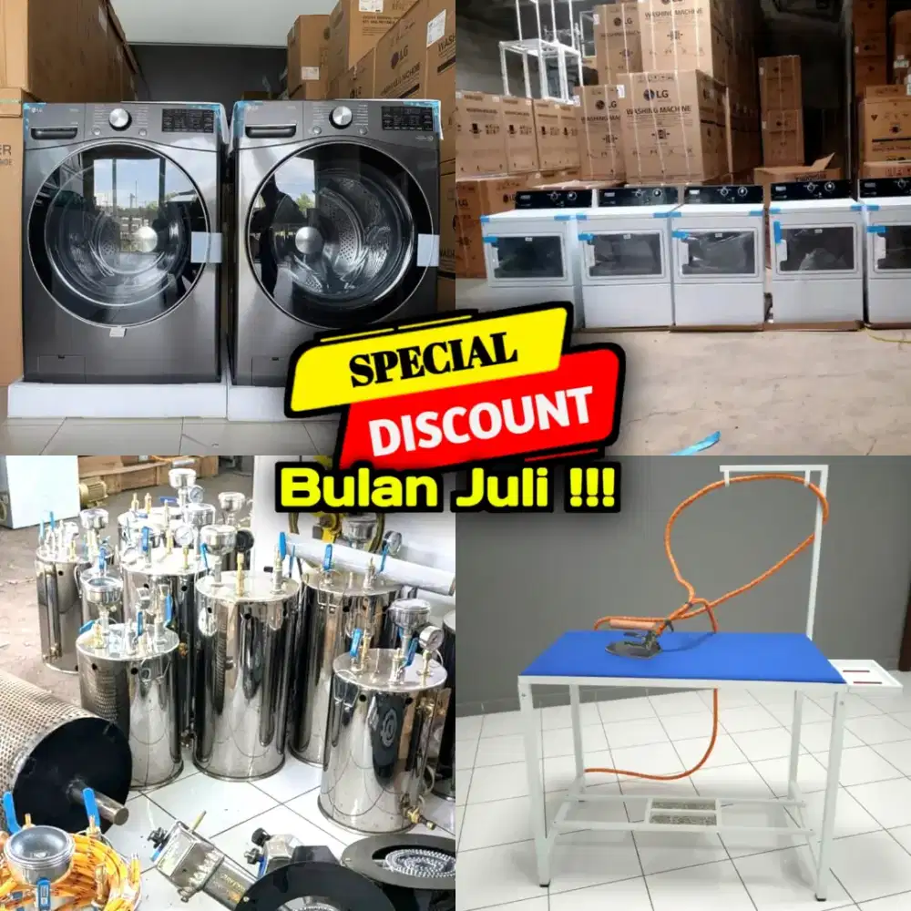 DISKON SPESIAL II Paket Lengkap Usaha Laundry