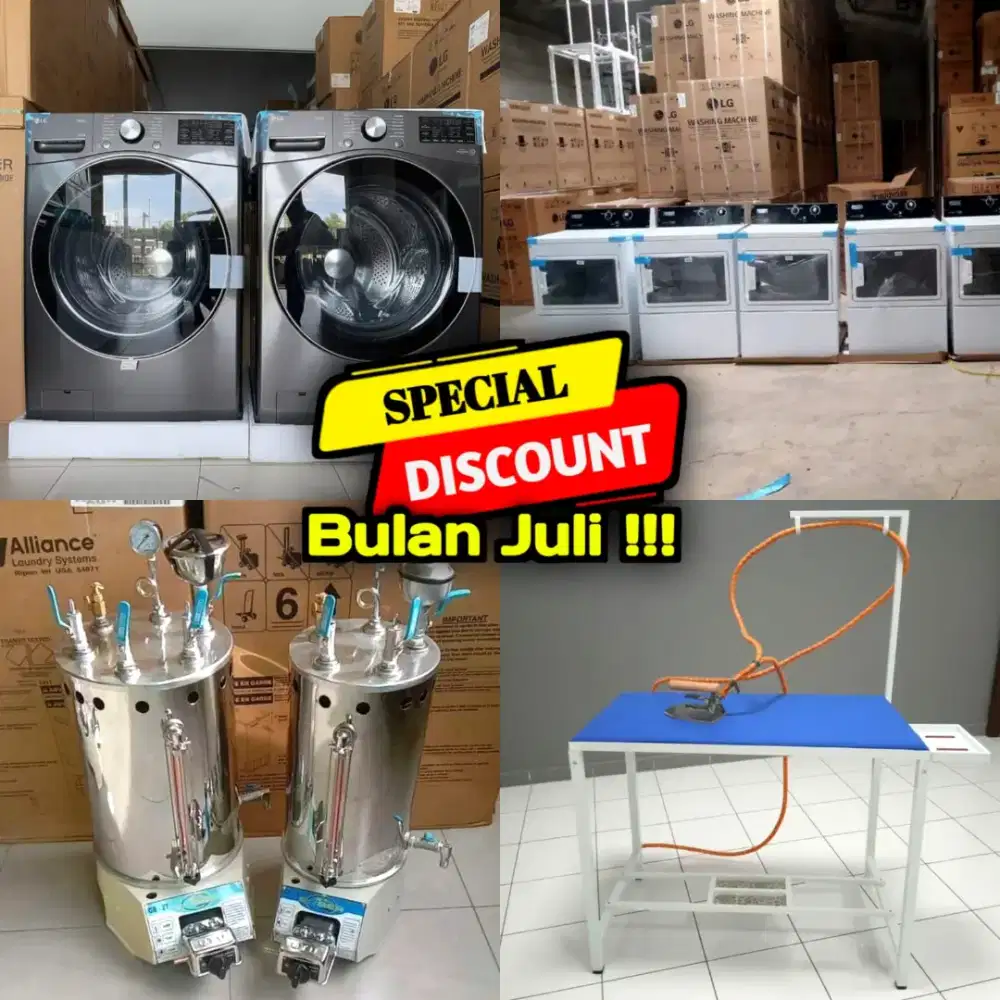 DISKON SPESIAL II Paket Lengkap Usaha Laundry