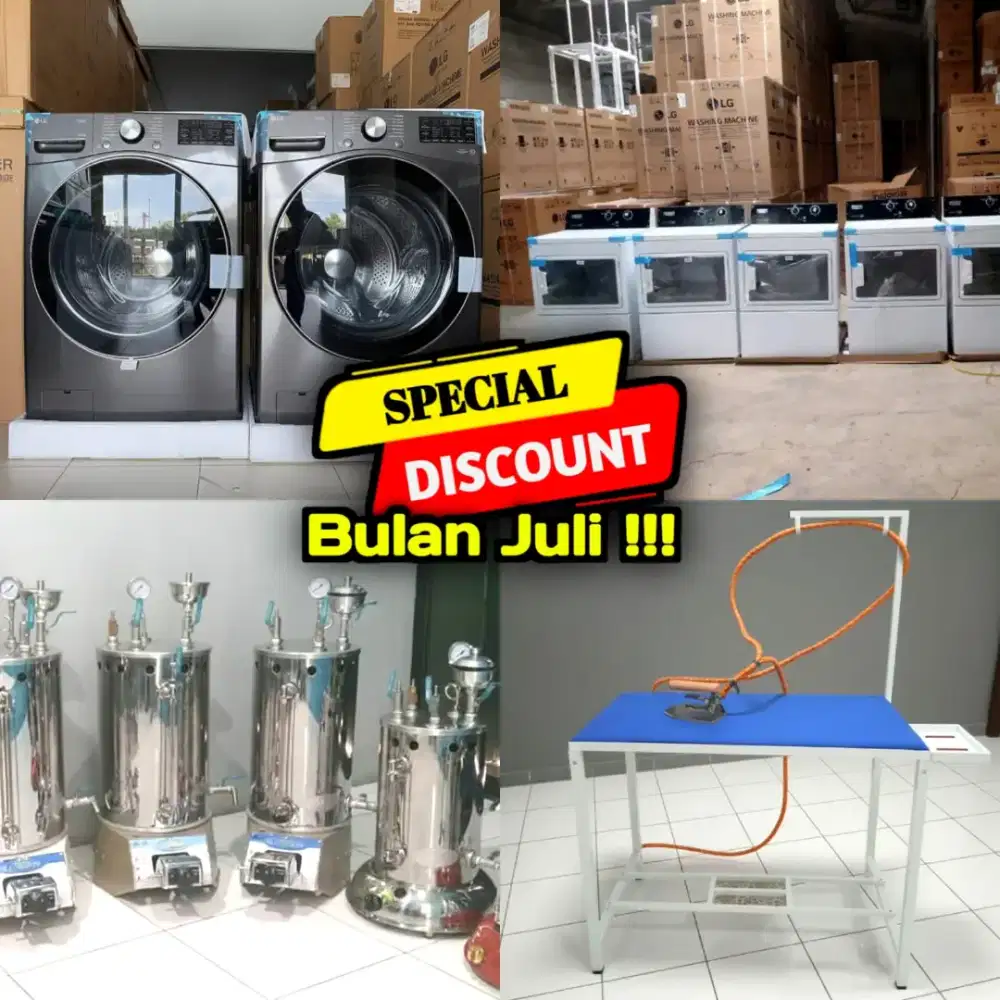 DISKON SPESIAL II Paket Lengkap Usaha Laundry