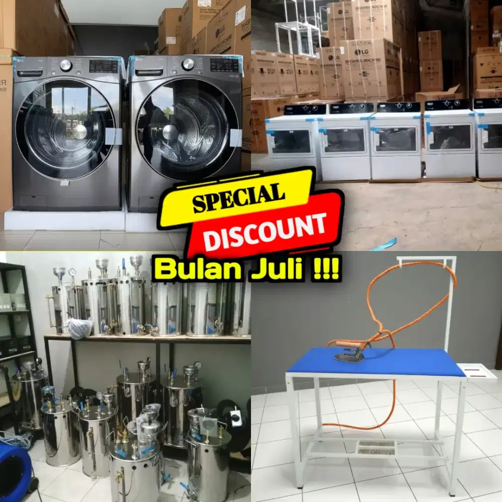 DISKON SPESIAL II Paket Lengkap Usaha Laundry
