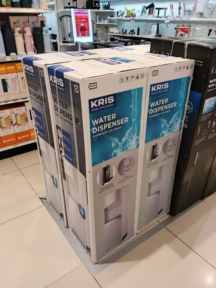 DISPENSER KRIS PROMO CICILAN PROMO TANPA DP VIA HOMECREDIT