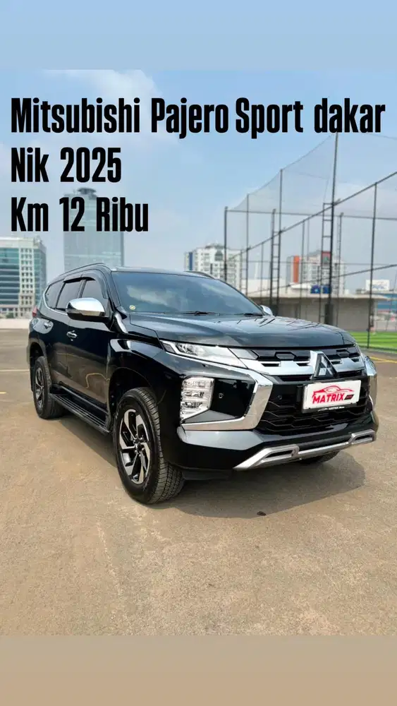 Mitsubishi Pajero Sport Dakar Nik 2025 Black on black Siap pakai
