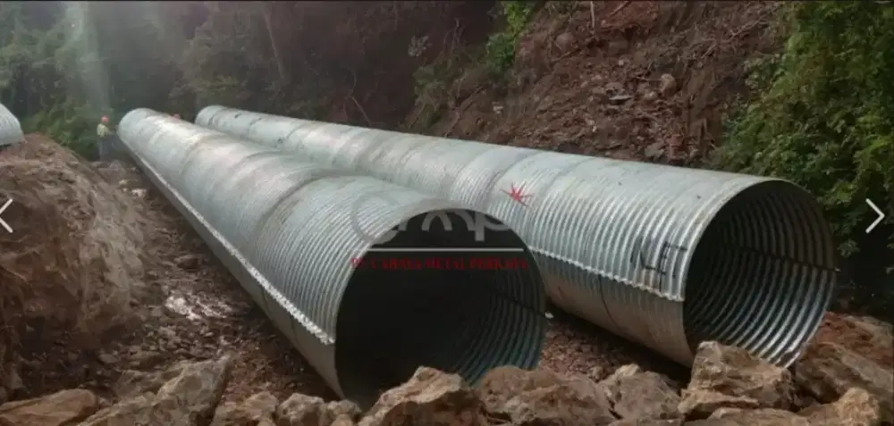 ARMCO Pipa Gorong-gorong Baja