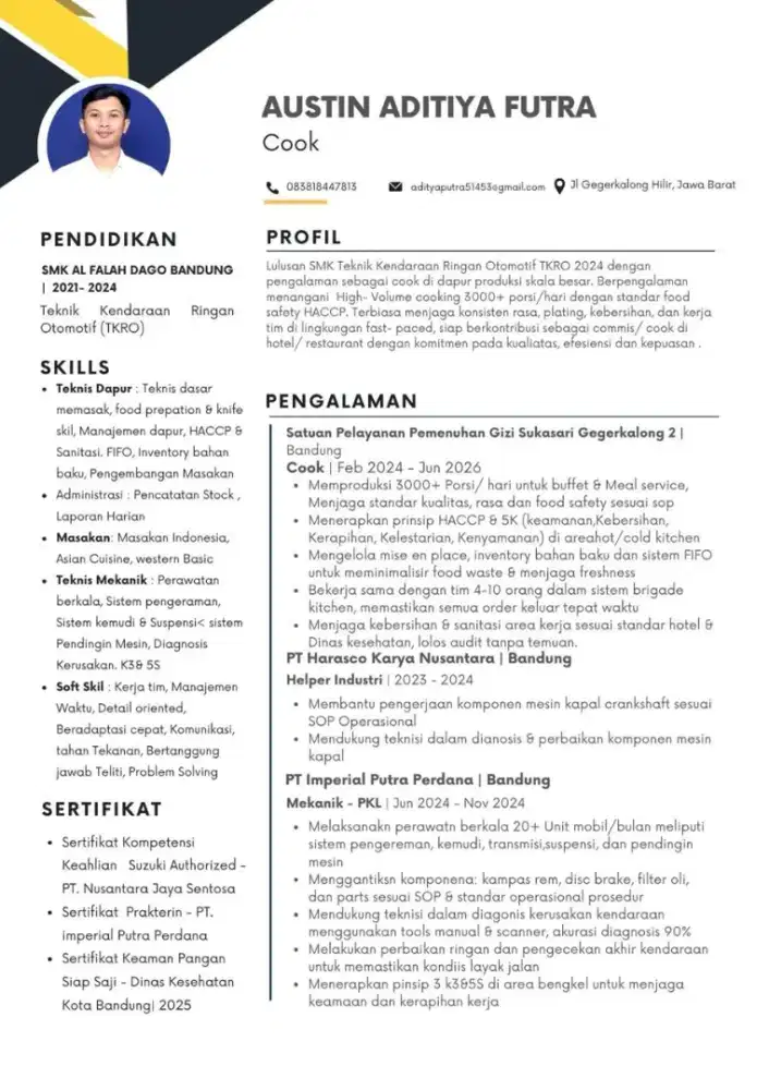Info lowongan kerja