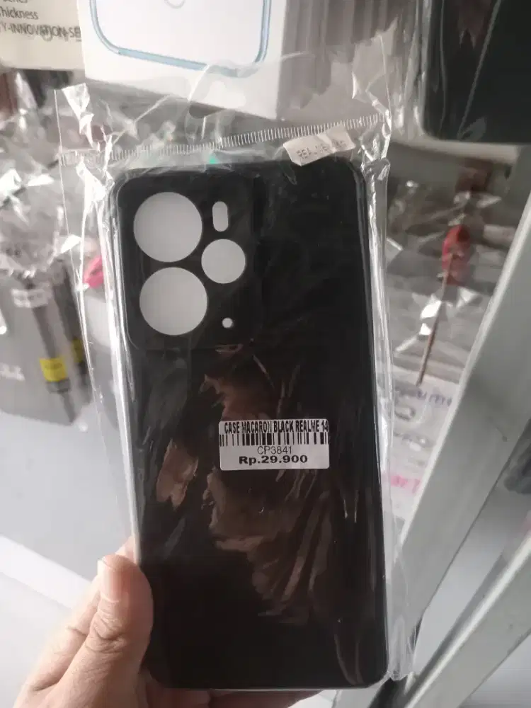 CASE MACARON BLACK REALME 14 ATLANTIS DAHSYAT