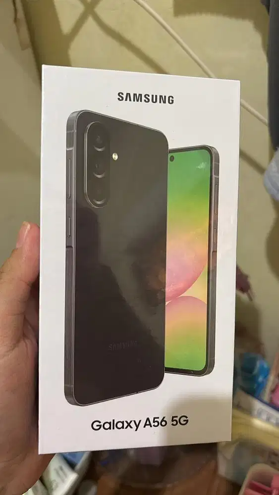 Samsung Galaxy A56 12/256 Hitam Kondisi Segel