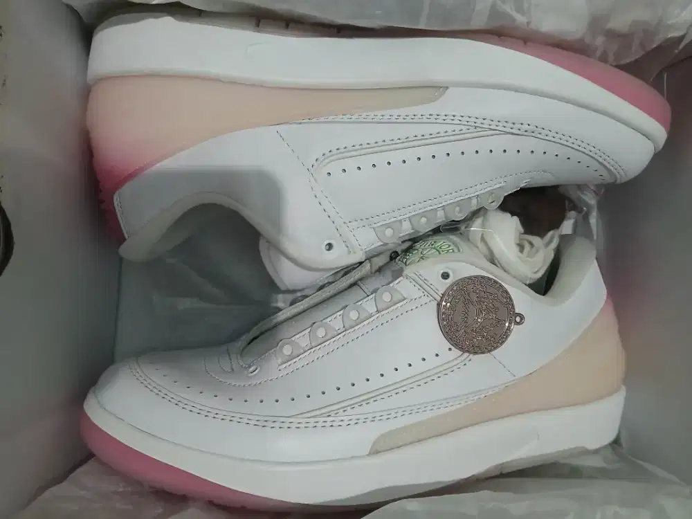 Sepatu Jordan 2 Low Cherry Blossom Original New