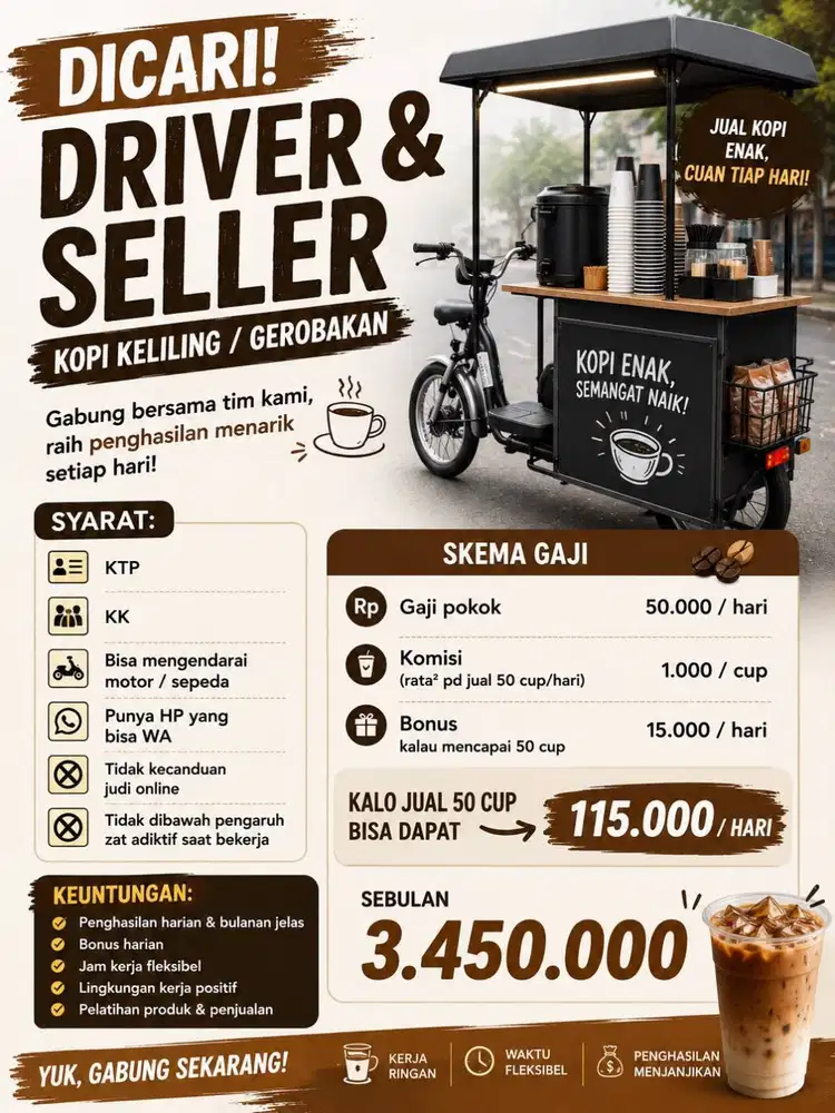 DRIVER & SELLER KOPI KELILING