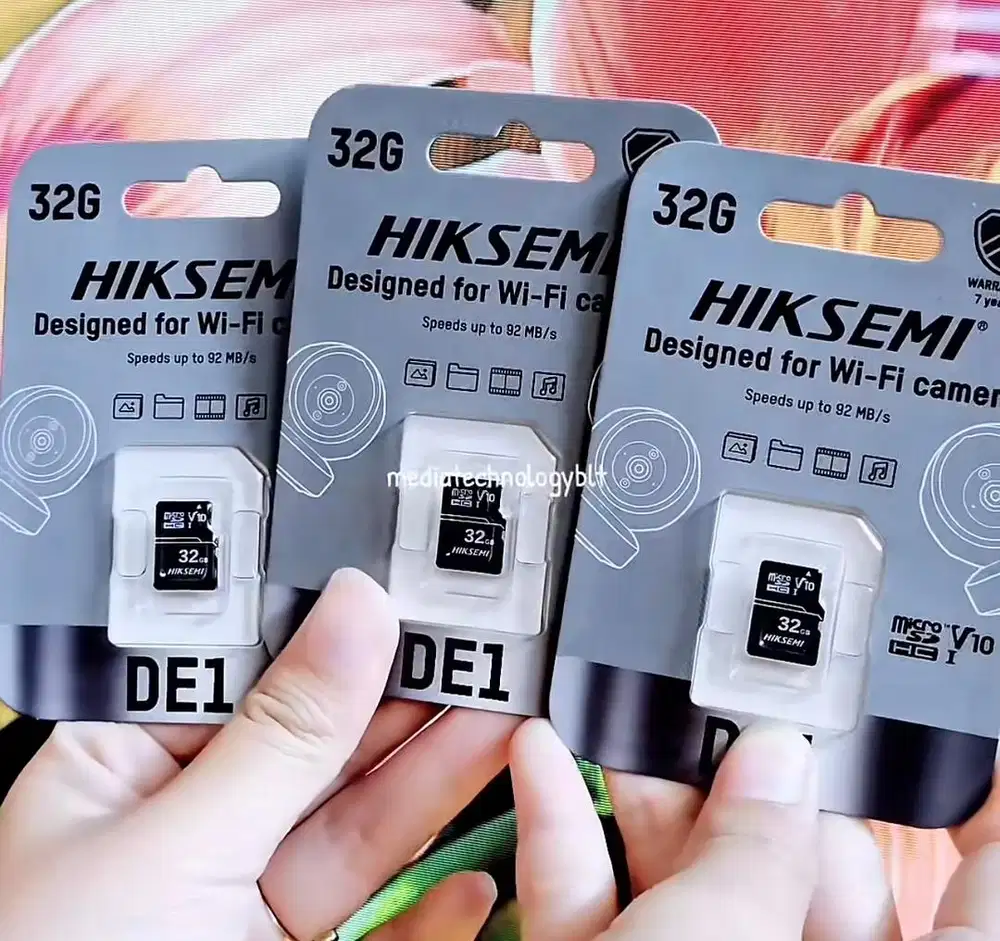 Memori 32gb hiksemi class 10