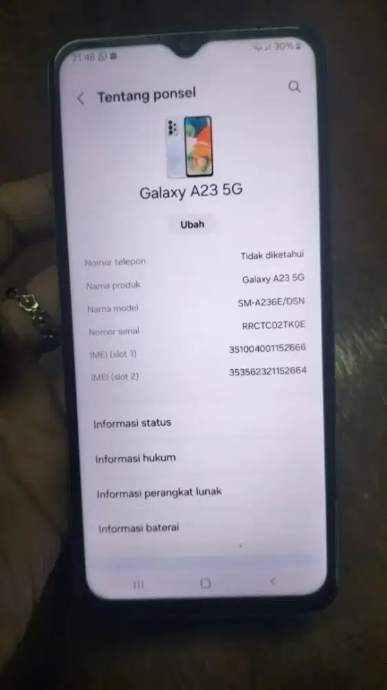 Samsung A23 5g batangan