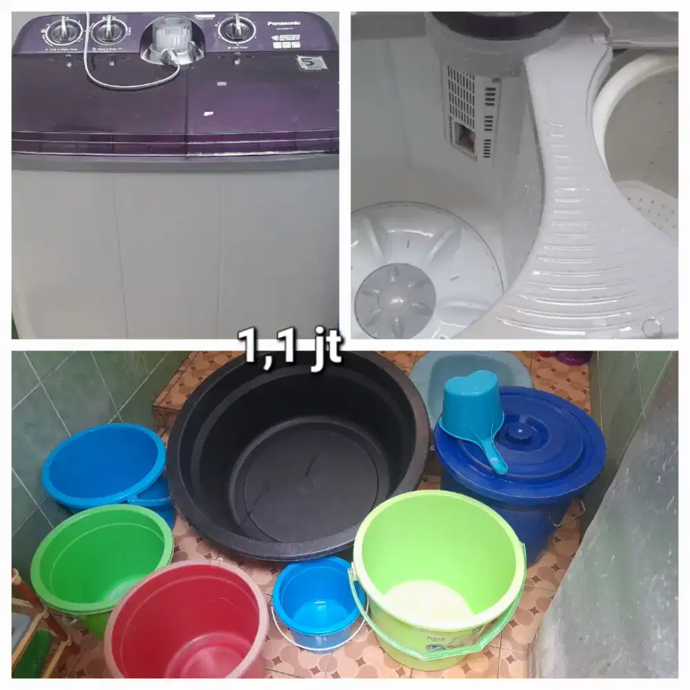 Dijual mesin cuci panasonic