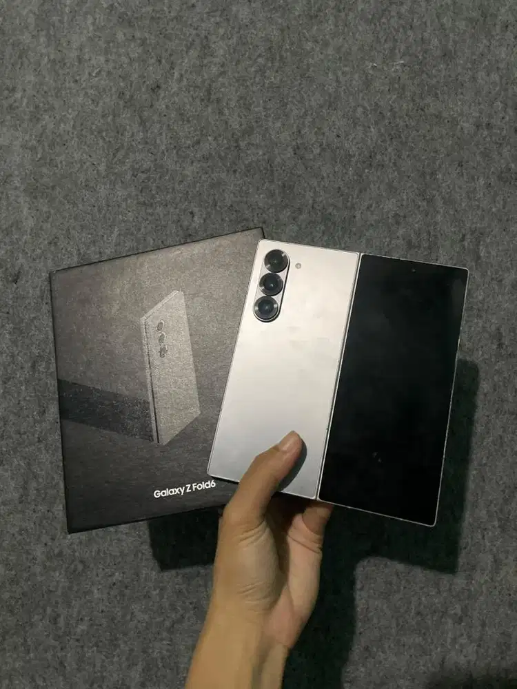 Samsung fold 6 256gb sein silver