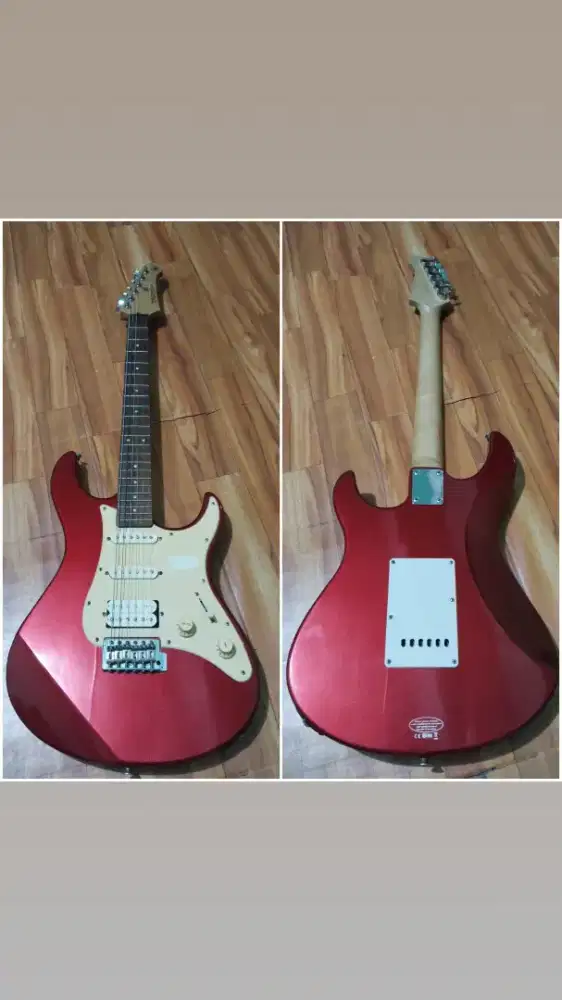 gitar elektrik ori yamaha pasifica 112j siap pakai mantap