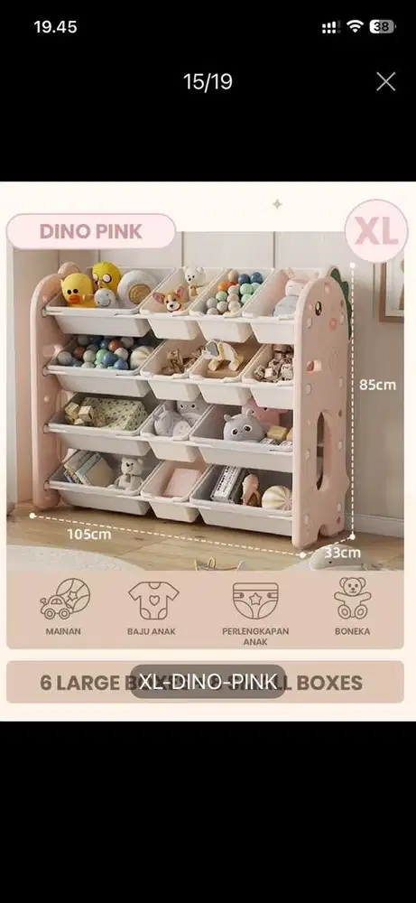 Rak Mainan Anak