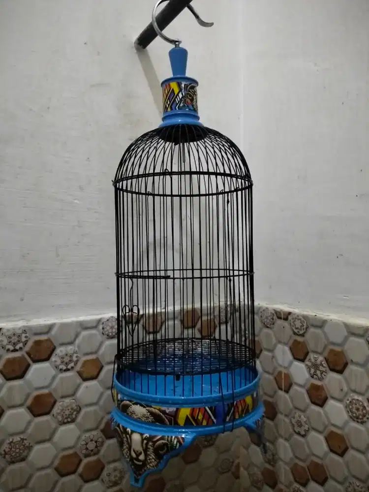 Sangkar burung hellopet mulus 95%