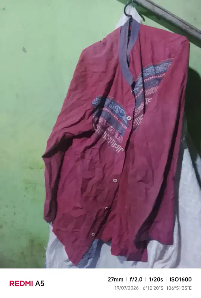 Baju Koko muslim pria dewasa L
