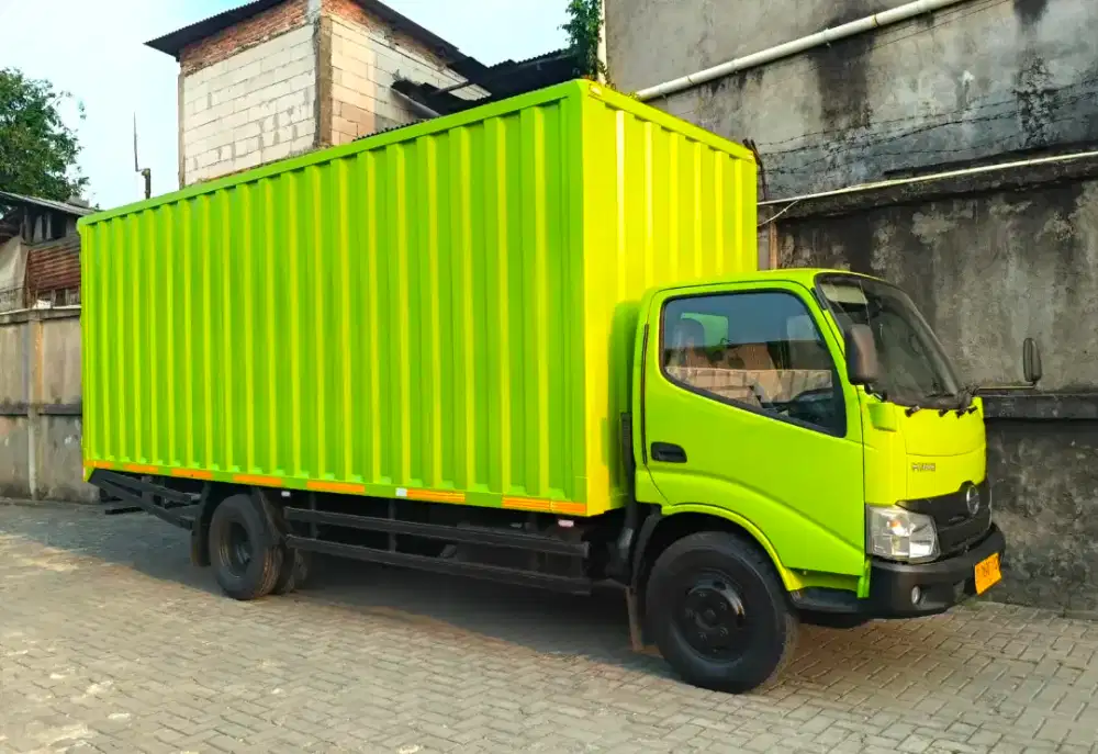 MULUS+banbaruMURAH CDD LONG 6 ban Hino Dutro 136 HDL box besi 2023 bok