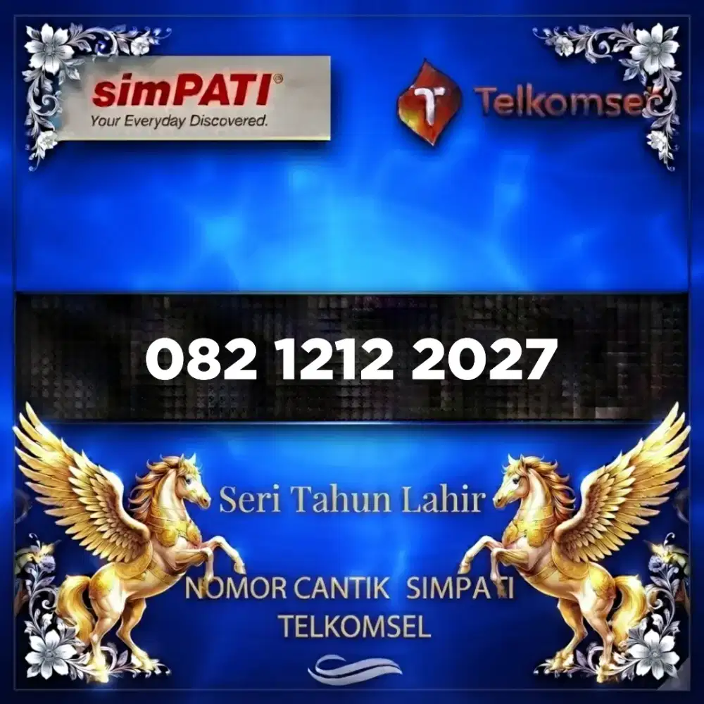 Nomor cantik simpati Telkomsel super seri tahun lahir