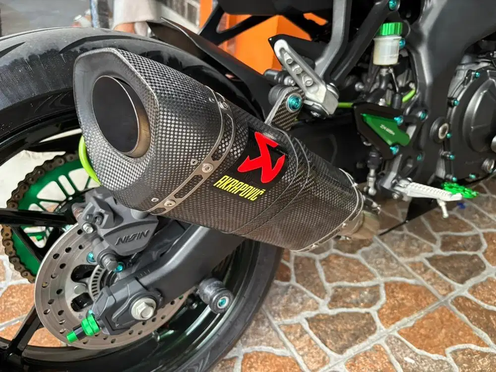 Knalpot Akrapovic Original PnP Ninja Zx250R/Rr