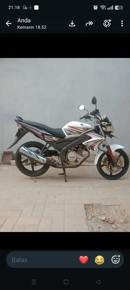 Yamaha Vixion old th 2012 original ss komplit