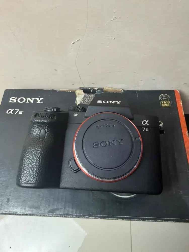 Sony A7III BO fullshet Box Mulus likenew
