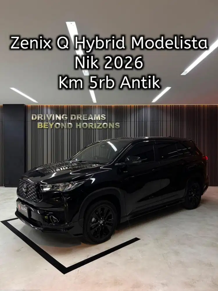 Toyota Innova Zenix 2.0 Q Hybrid Modelista 2026 Hitam B1136RYX Km5rb